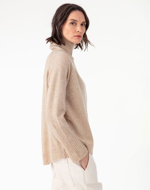 Pull en Laine mélangée Conrad beige