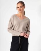 Pull Clyde beige
