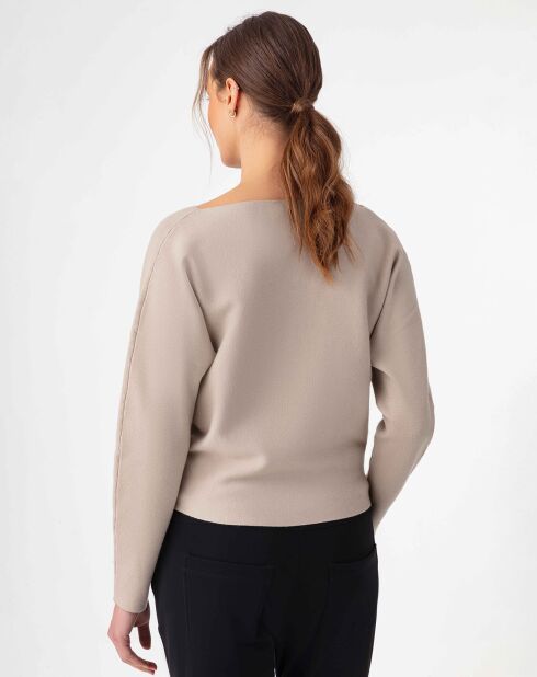 Pull Clyde beige