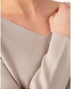Pull Clyde beige