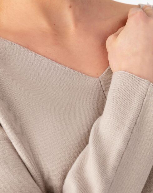 Pull Clyde beige
