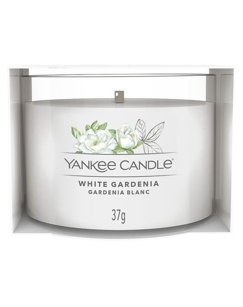 Bougie votive signature gardenia  - 1 mèche 10h