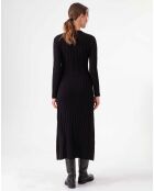 Robe Longue en Laine mélangée Rosemay noire