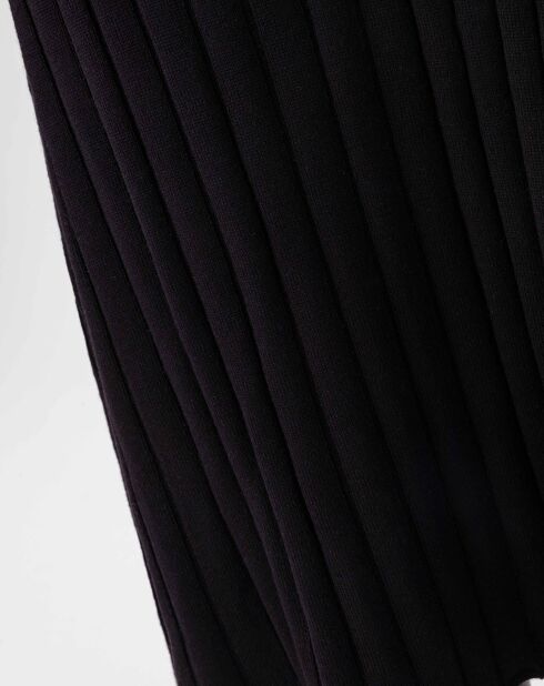 Robe Longue en Laine mélangée Rosemay noire
