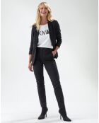 Pantalon Merry noir pois mordore