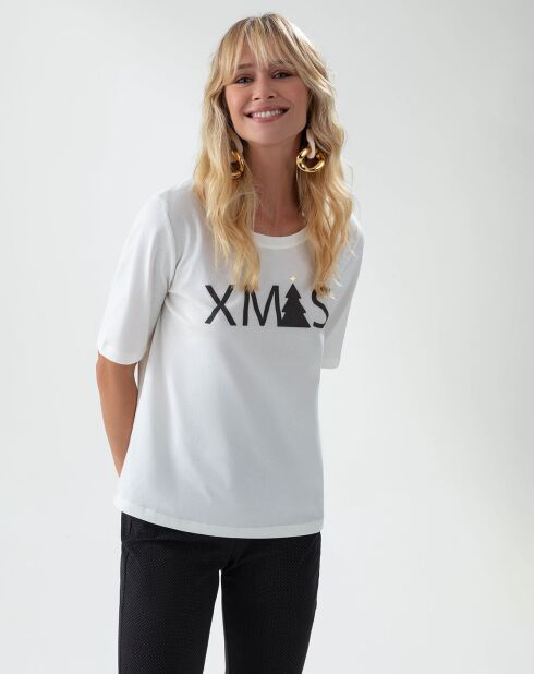 T-Shirt Holly blanc