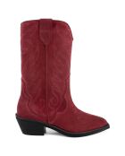 Bottines en Cuir Alabama bordeaux