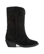 Bottines en Cuir Alabama noires