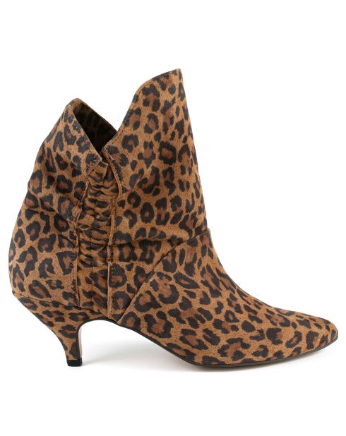 Bottines en Cuir Make Me Like You multicolores - Talon 6 cm