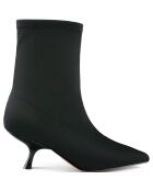 Bottines en Cuir Night Like This noires - Talon 5 cm