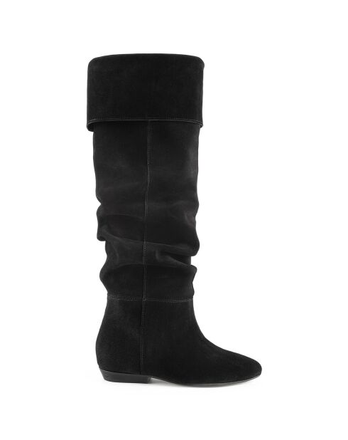 Bottes en Cuir Mixed Feelings noires