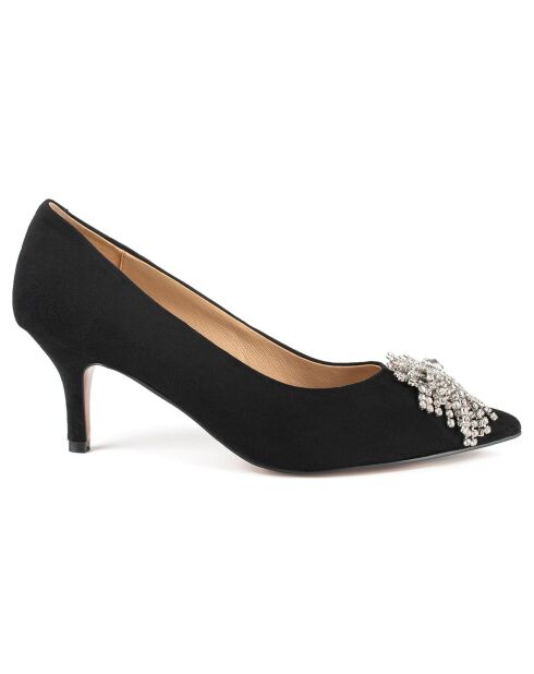 Escarpins en Cuir Celebrity noirs - Talon 7 cm