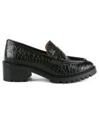 Mocassins en Cuir Almost Famous noirs