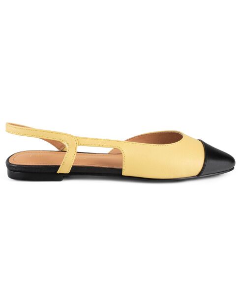 Ballerines en Cuir And So On jaunes