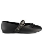 Ballerines en Cuir Forgive And Forget noires