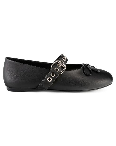 Ballerines en Cuir Forgive And Forget noires