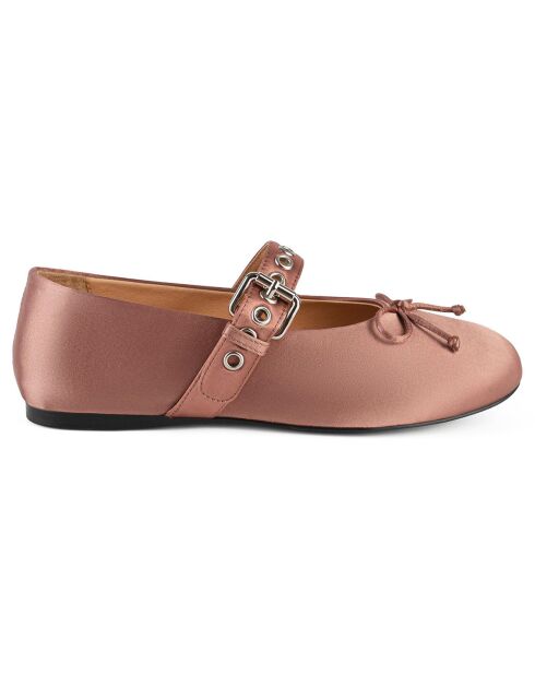 Ballerines en Cuir Forgive And Forget roses