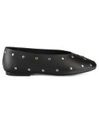 Ballerines en Cuir Multiply noires