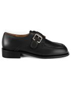 Mocassins en Cuir Nebula Glow noirs