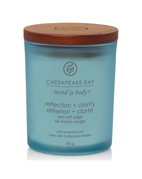 Bougie Parfumée tumbler petit modèle Reflexion & Clarte - 1 mèche