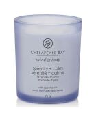 Serenity & Calm Duftkerze, kleines Modell, Tumbler, 1 Docht