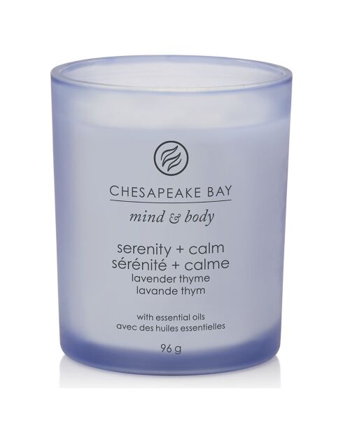 Serenity & Calm Duftkerze, kleines Modell, Tumbler, 1 Docht