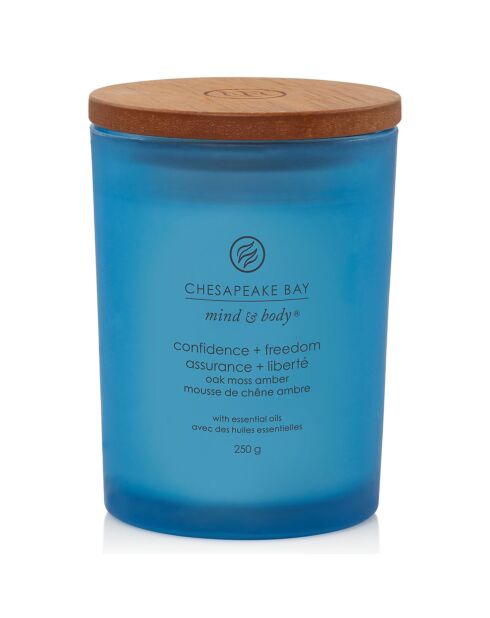 Bougie parfumée tumbler moyen modèle Assurance & Liberté - 250 gr