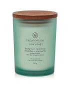 Bougie Parfumée tumbler moyen modèle Equilibre & Harmonie - 1 mèche