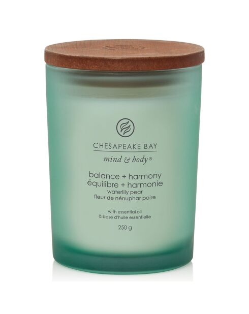 Bougie Parfumée tumbler moyen modèle Equilibre & Harmonie - 1 mèche