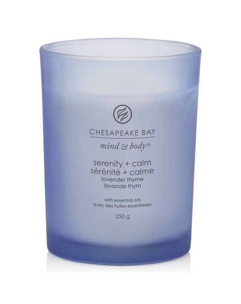Bougie Parfumée tumbler moyen modèle Serenité & Calme - 1 mèche