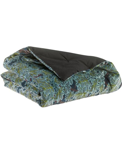 Plaid Imprime Ariane petrole