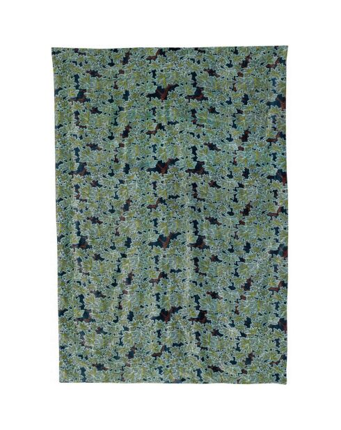 Plaid Imprime Ariane petrole