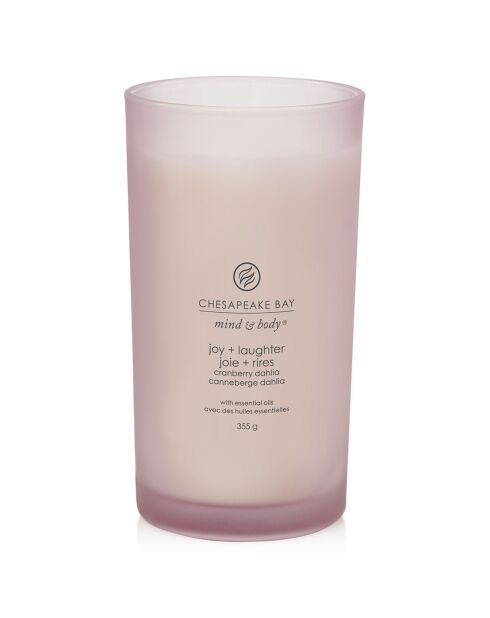 Joie & Laughs Duftkerze, großes Modell, Tumbler, 1 Docht