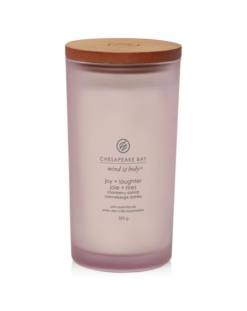 Joie & Laughs Duftkerze, großes Modell, Tumbler, 1 Docht