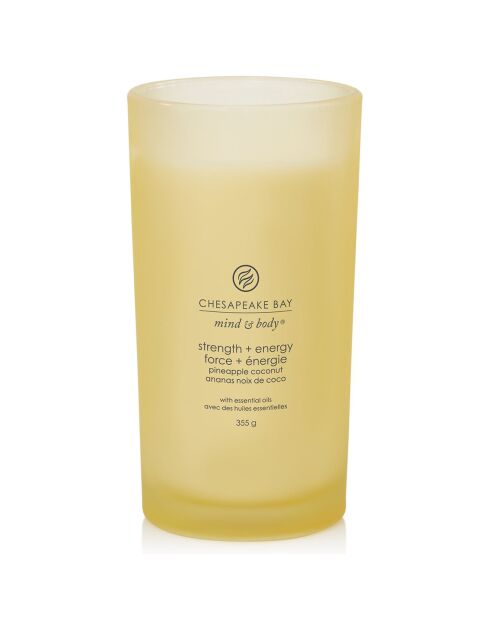 Bougie Parfumée tumbler grand modèle Force & Energie - 1 mèche