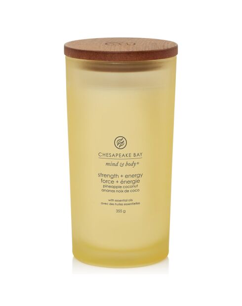 Bougie Parfumée tumbler grand modèle Force & Energie - 1 mèche