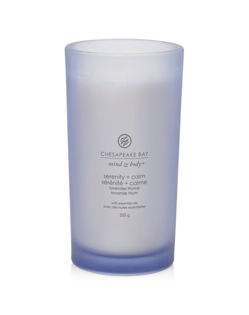 Bougie Parfumée tumbler grand modèle Serenite & Calme - 1 mèche