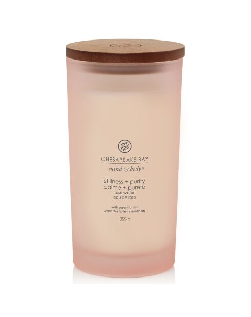 Candela profumata Calm & Purity modello grande a bicchiere - 1 stoppino