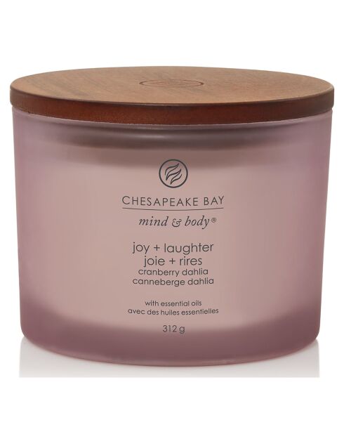 Bougie Parfumée Joie & Rires - 3 Mèches