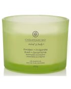 Bougie parfumée Eveil & Dynamisme - 3 mèches