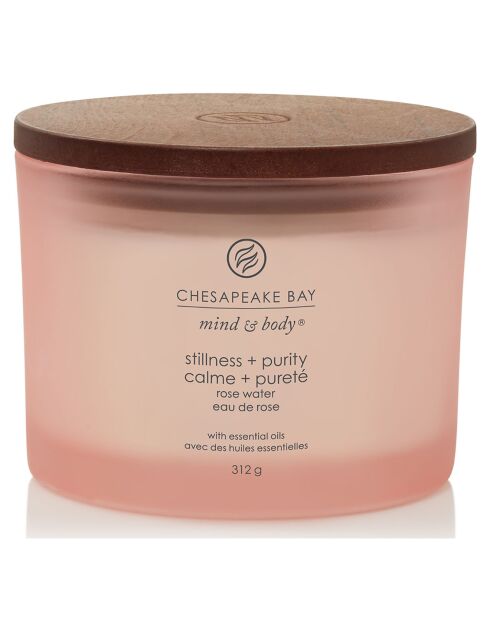 Bougie parfumée Calme & Pureté - 3 mèches