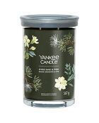 Bougie parfumée signature grand modèle sauge et pin- 2 mèches 60 - 100h