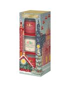 Coffret 3 votives Noel a NY - 1 mèche 10h