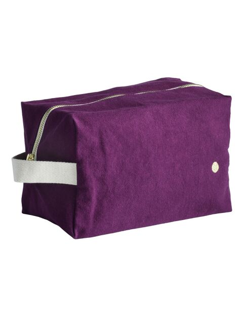 Trousse Cube Iona purple rain - 11x14x22 cm