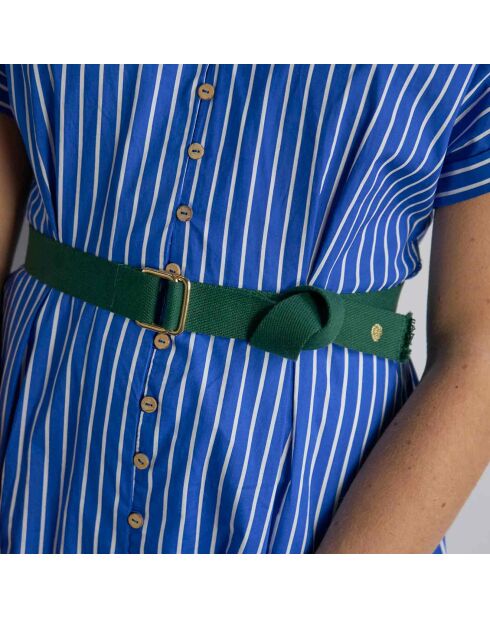 Ceinture Ursule nori - 110x3 cm