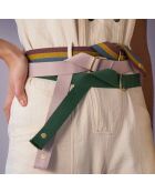 Ceinture Ursule nori - 110x3 cm