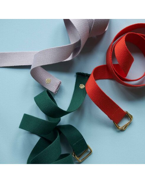 Ceinture Ursule nori - 110x3 cm
