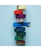 Ceinture Ursule poivre rose - 110x3 cm
