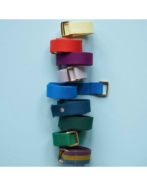 Ceinture Ursule poivre rose - 110x3 cm