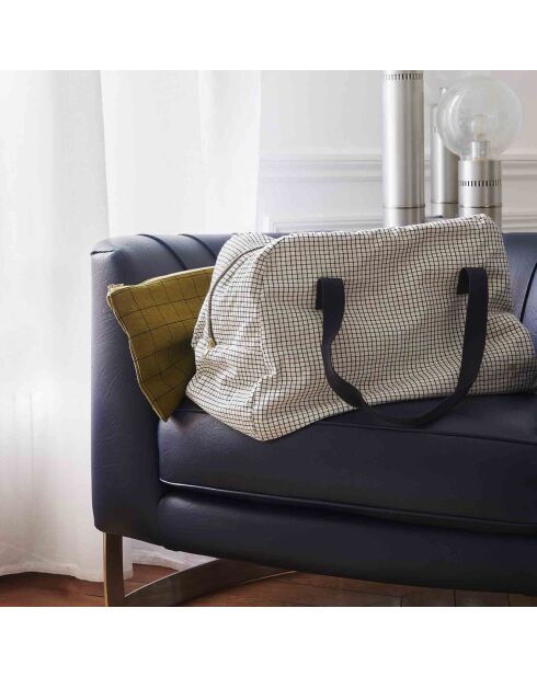 Sac Week End Gustave gustave caviar -  20x28x42 cm